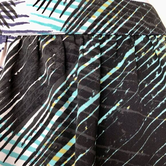 Anne Taylor Loft Women’s Multicolored Mini A-line Skirt - Picture 4 of 16